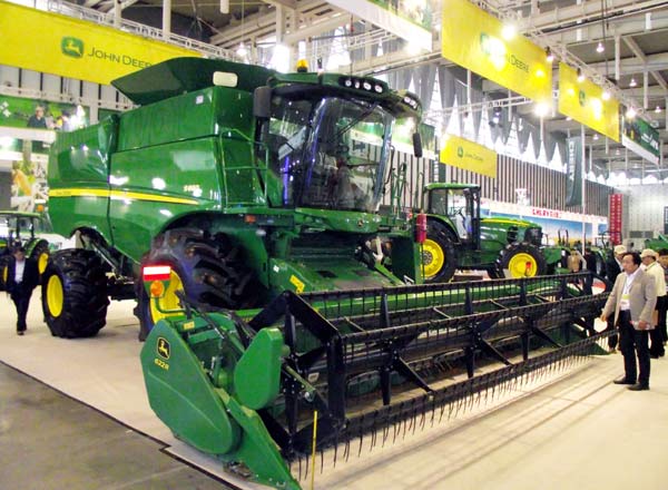 Machines help modernize agriculture