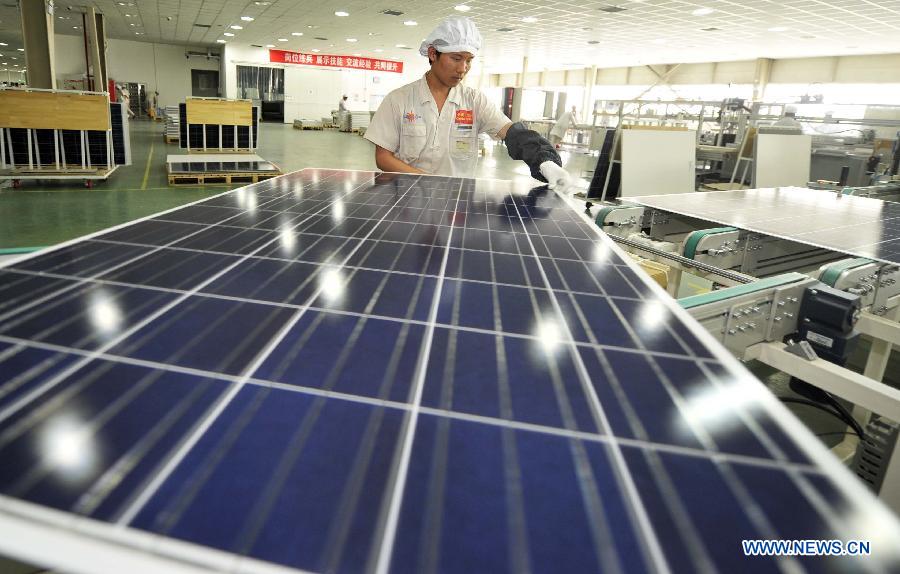 China calls for dialogue after EU solar panel duties