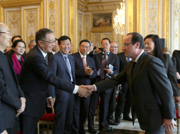 France wants more Chinese investment