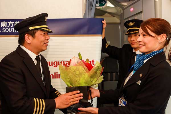 China Southern flies to London with new 787