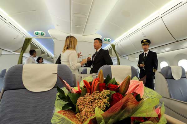 China Southern flies to London with new 787