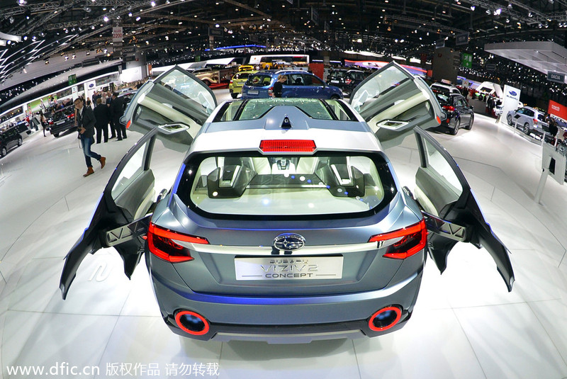 Top 10 hot concept cars at Geneva Motor Show 2014