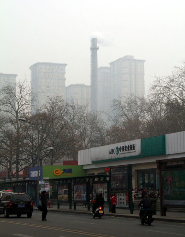 Top 10 Chinese cities with worst air quality