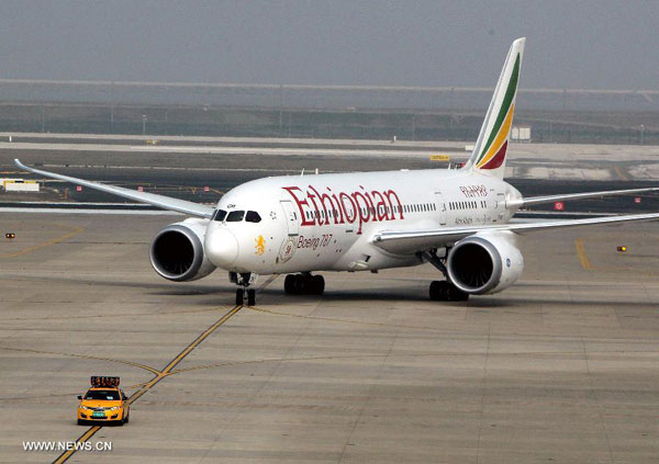 Ethiopian Airlines launches flight to Shanghai