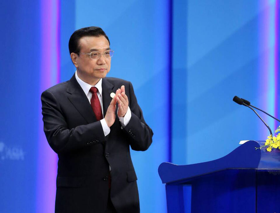 Premier Li at Boao Forum