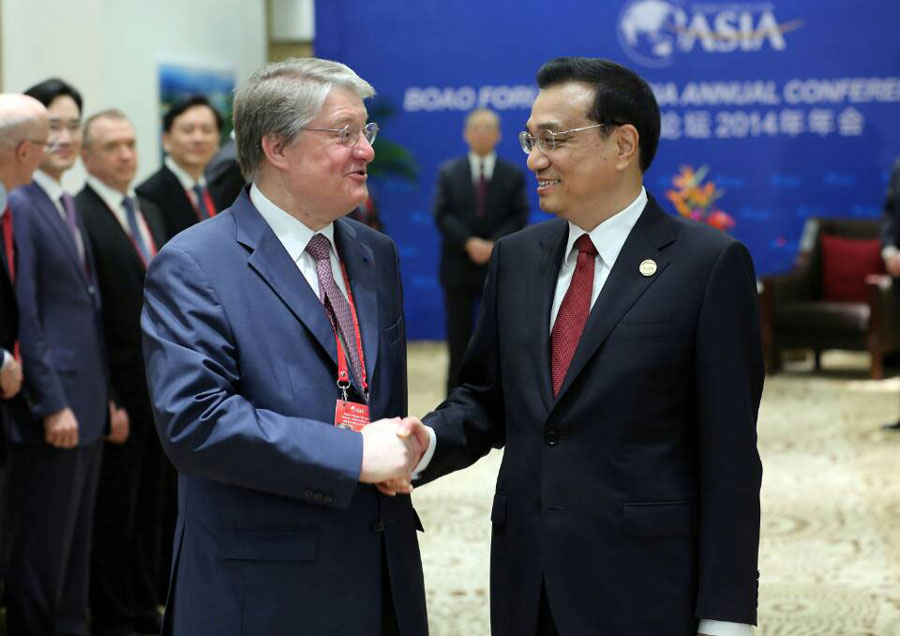 Premier Li at Boao Forum