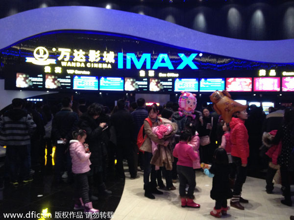 China's box office surging in 2014