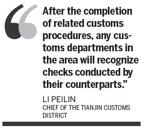 Beijing, Tianjin begin customs integration