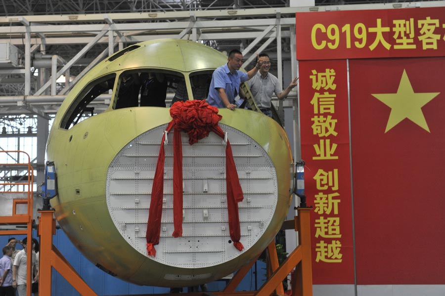 Sales soaring for China's C919