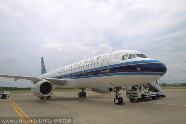 China Southern Airlines' fleet hits 600