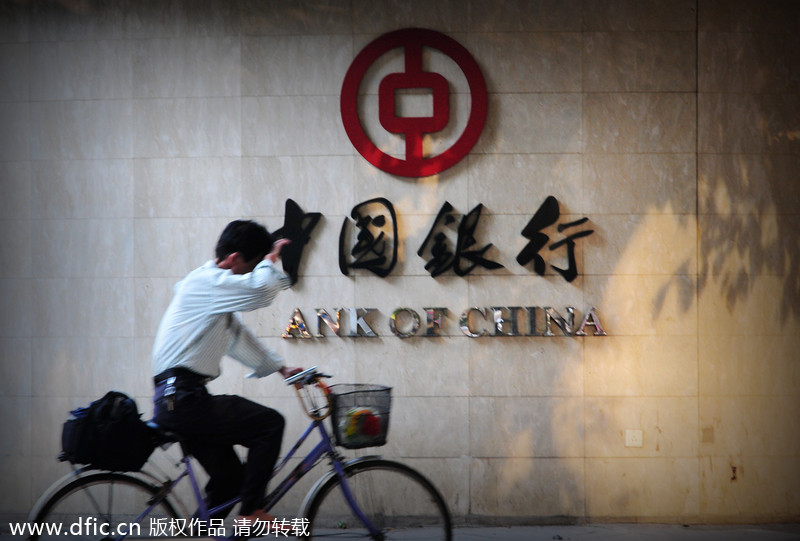 Top 10 listed banks in China