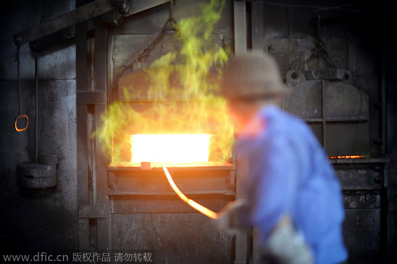 Chonqing's last steel rolling mill