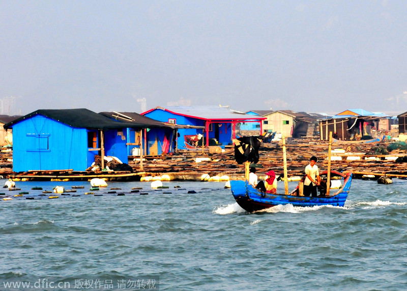 A 'floating city' in East China