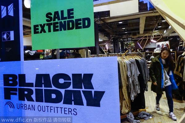 China's shoppers turn out in droves for Black Friday