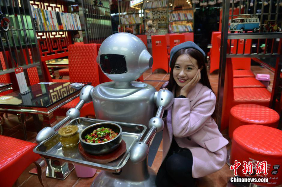 The rise of robot waiter