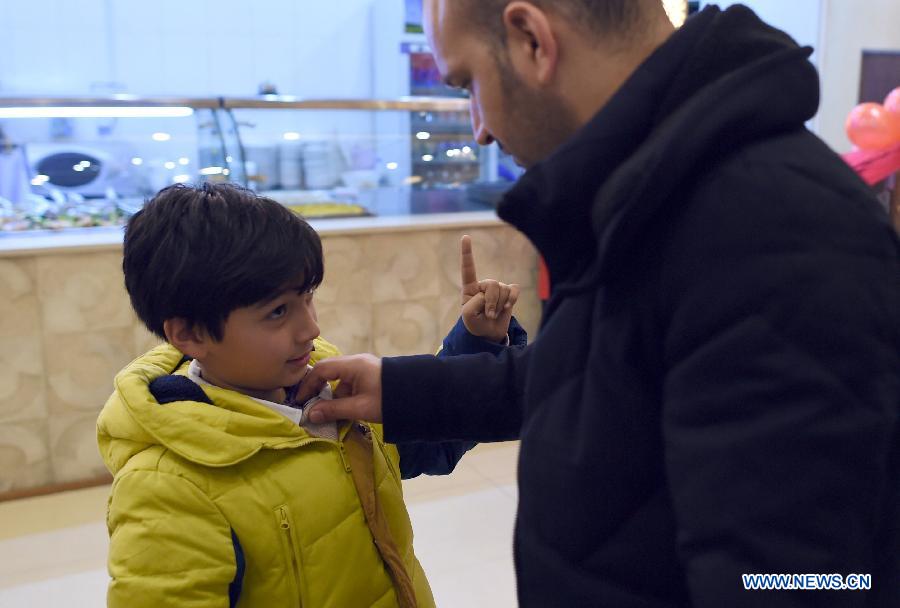 Arab who turned owner from laborer in Yiwu, East China