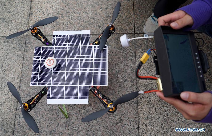 University students design solar-powered drone