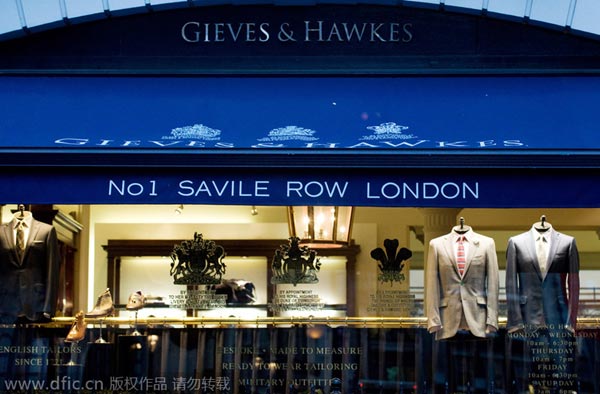 Hong Kong company changes British fashion brand Gieves & Hawkes
