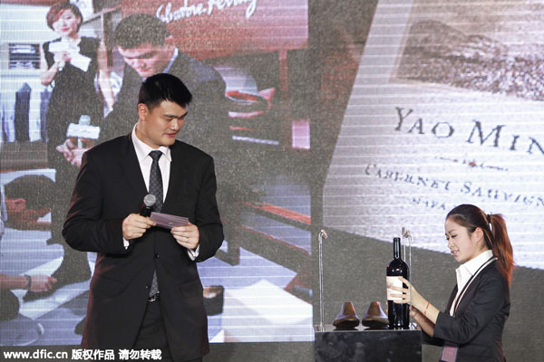 Funds pour in as Yao Ming turns to crowdfunding for winery