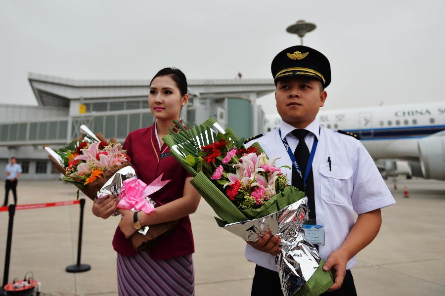 New air route connecting Lanzhou, Urumqi and St. Petersburg launched