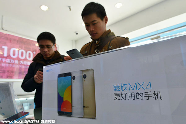 Top 10 smartphone brands that lead China Mobile's 4G business in Jan-May