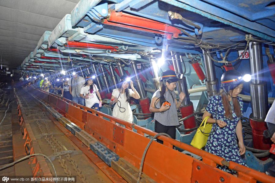 An unusual coal mine tour in Yuncheng