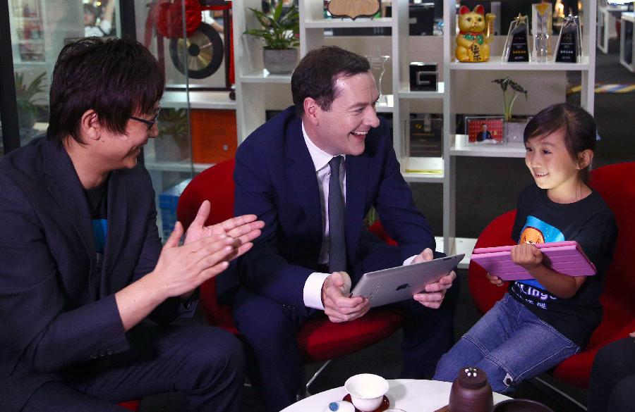 George Osborne arrives in Beijing on seven-day visit