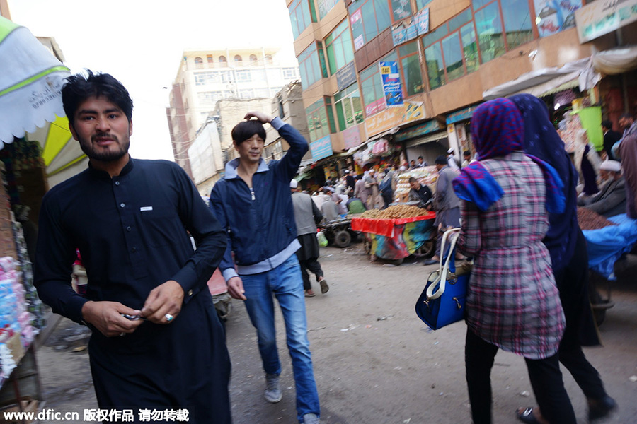 A Chinese cook in Afghanistan