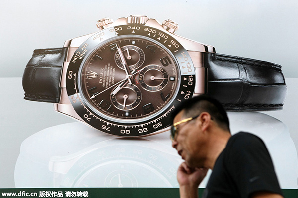 Swiss watch exports go through torrid time