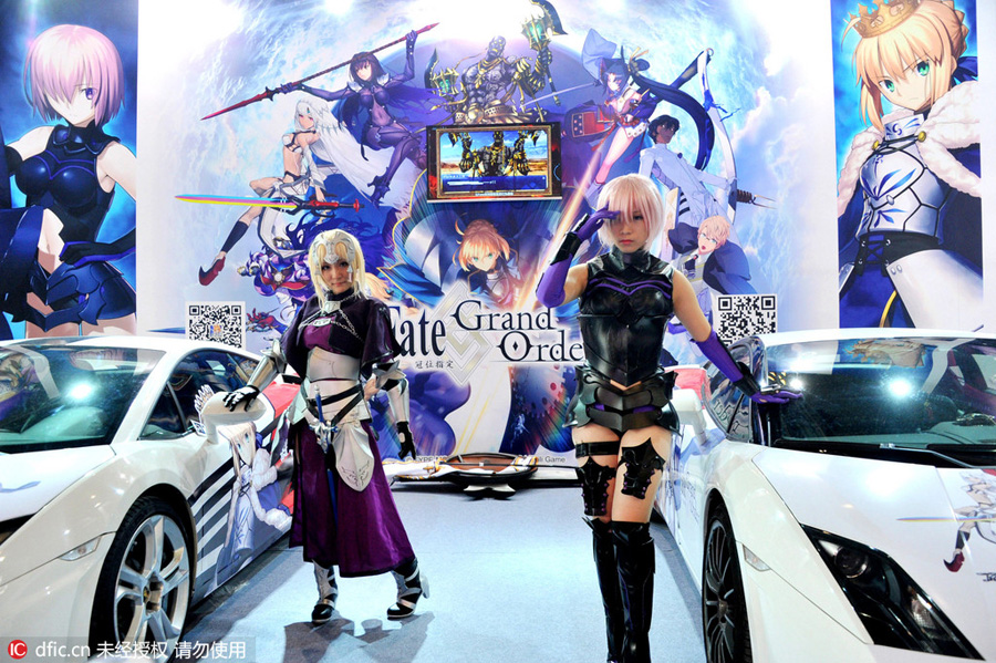 Cartoon and game expo draws fans in Shanghai