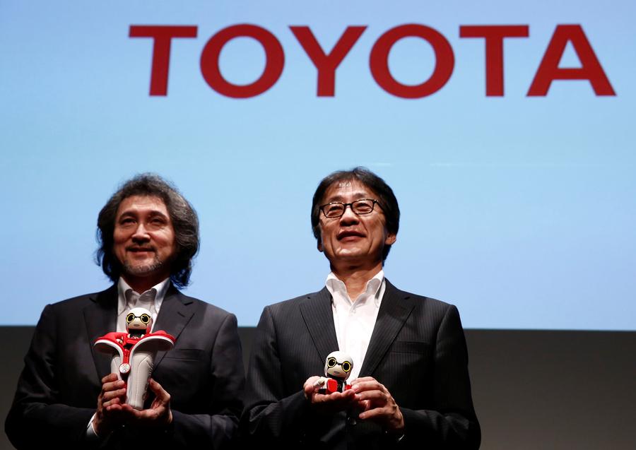 Toyota unveils Kirobo Mini baby robot