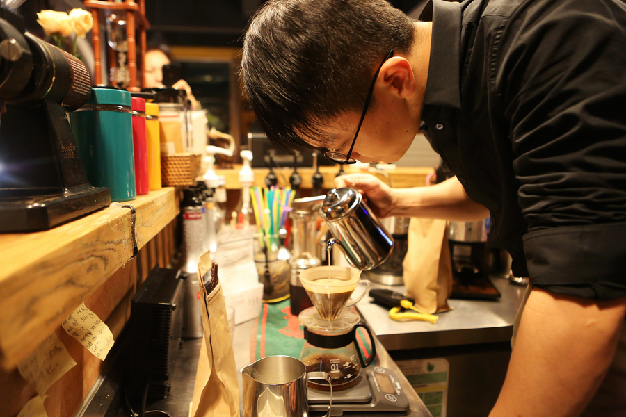 Barista's risky career move pays off