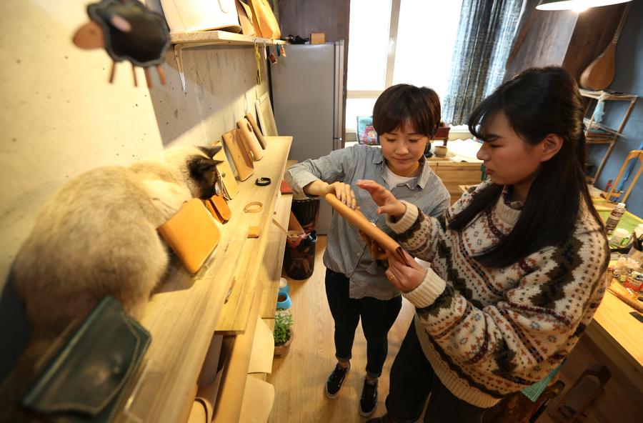 Love in leather making