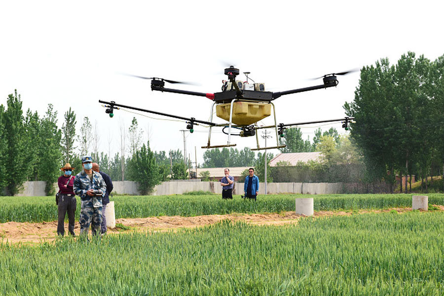 Drones drive intelligent agriculture