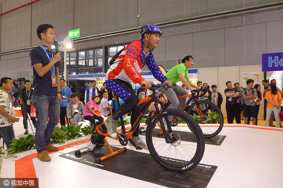 Bicycle-themed expo kicks-off in Shanghai