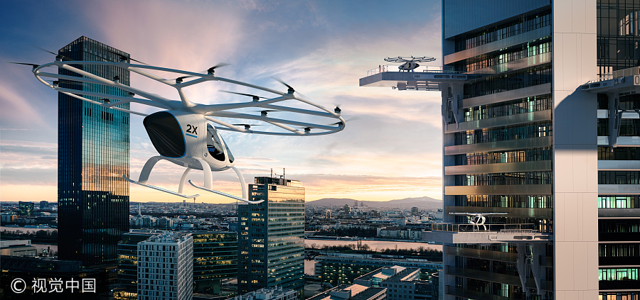 Aerial taxi to start trial operations in Dubai