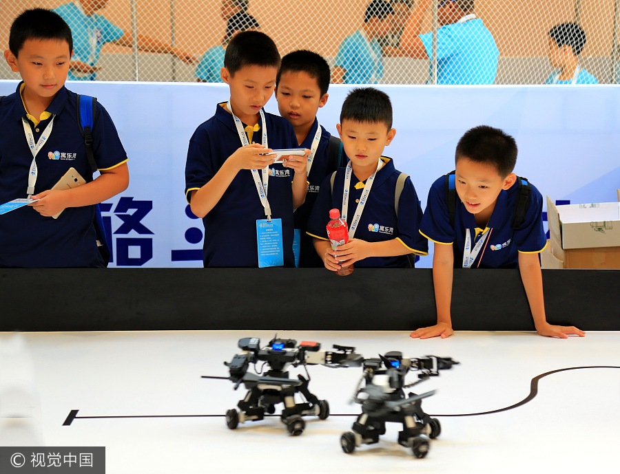 Robot contests inspire innovation among young people