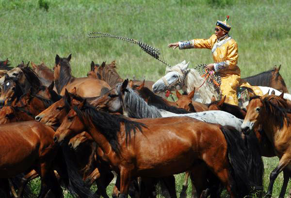 Lassoing competition held in Xinjiang