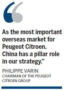 Peugeot Citroen maps route for share rebound
