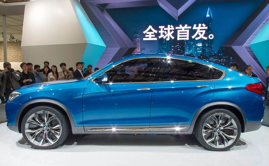 BMW X4 concept world premiere at Shanghai auto show 2013