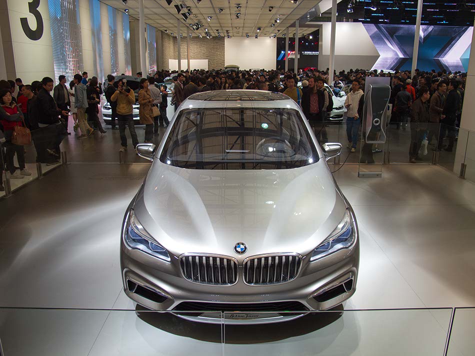 BMW Active Tourer concept at Auto Shanghai 2013