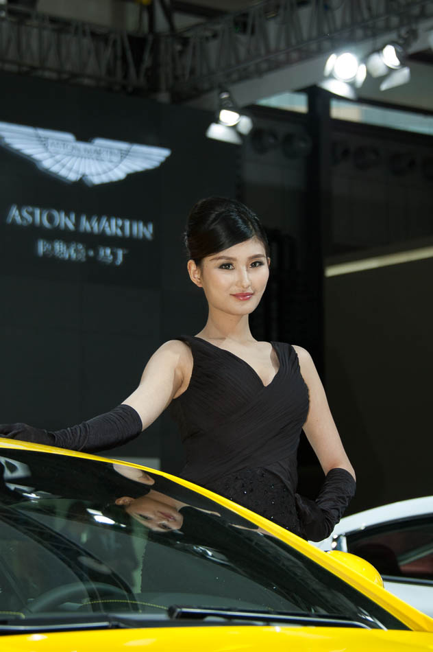 Aston Martin models at Shanghai auto show 2013