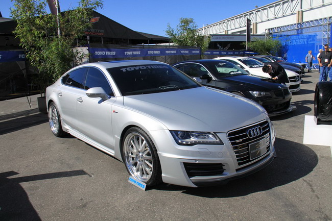 Modified Audi cars at SEMA Show