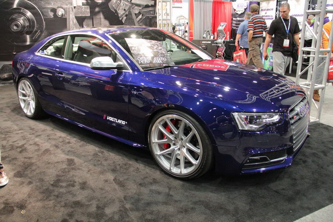 Modified Audi cars at SEMA Show