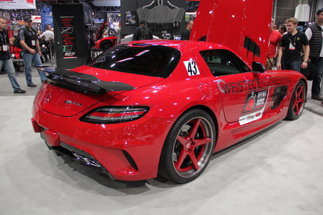 Modified Mercedes at SEMA Show