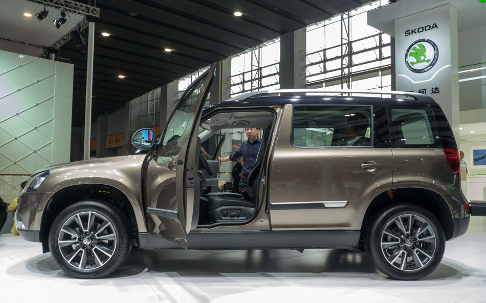 Skoda's first SUV Yeti at 2013 Guangzhou auto show