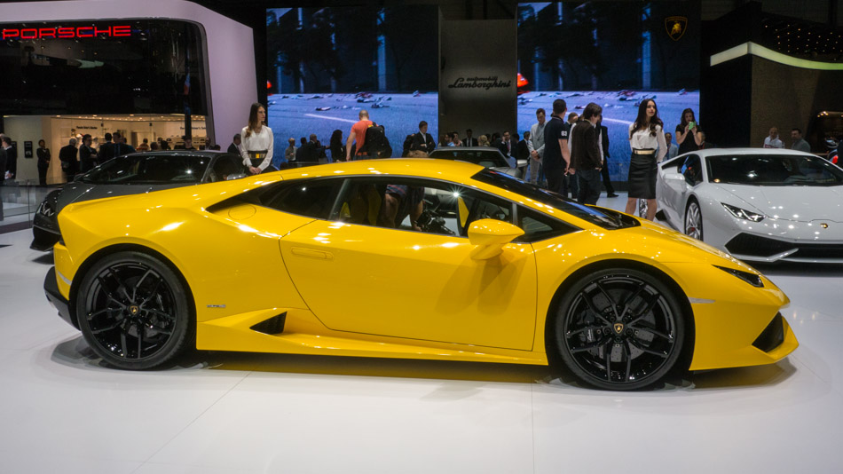 Sports cars at Geneva Motor Show