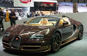 Sports cars at Geneva Motor Show