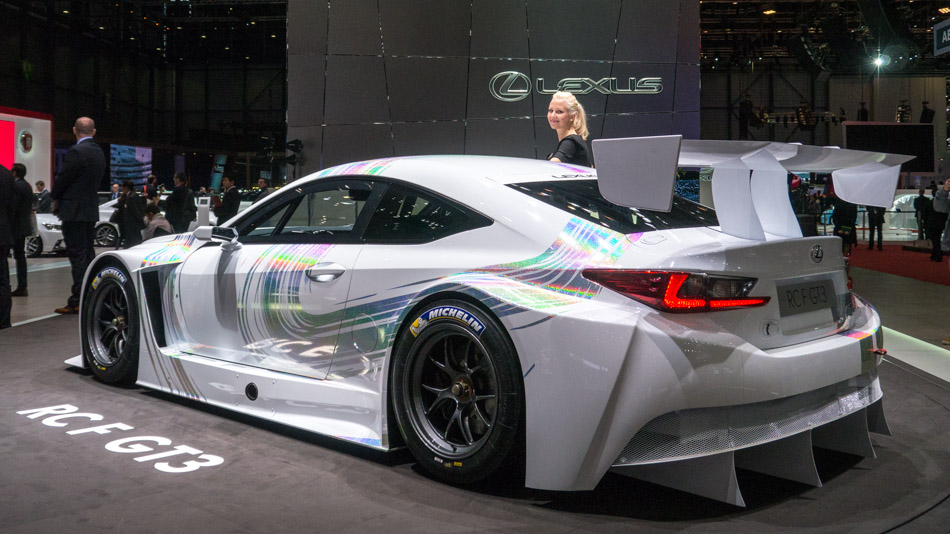 Lexus RCF GTS at Genveva motor show