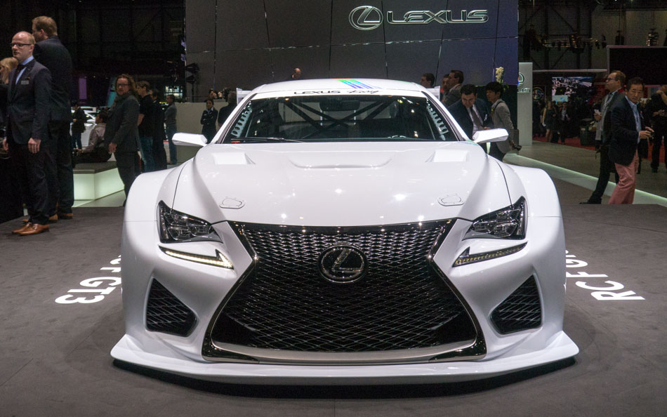 Lexus RCF GTS at Genveva motor show